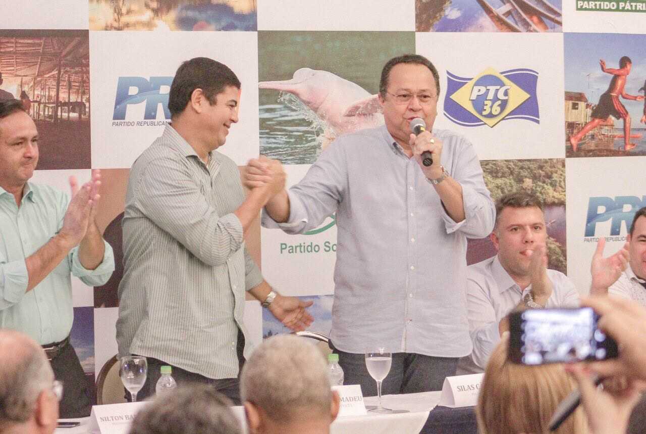 Partidos anunciam apoio à pré-candidatura de Silas Câmara ao governo do Amazonas - Imagem de divulgação